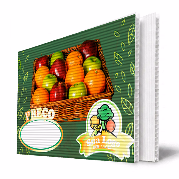 Placa de polionda 4mm personalizada