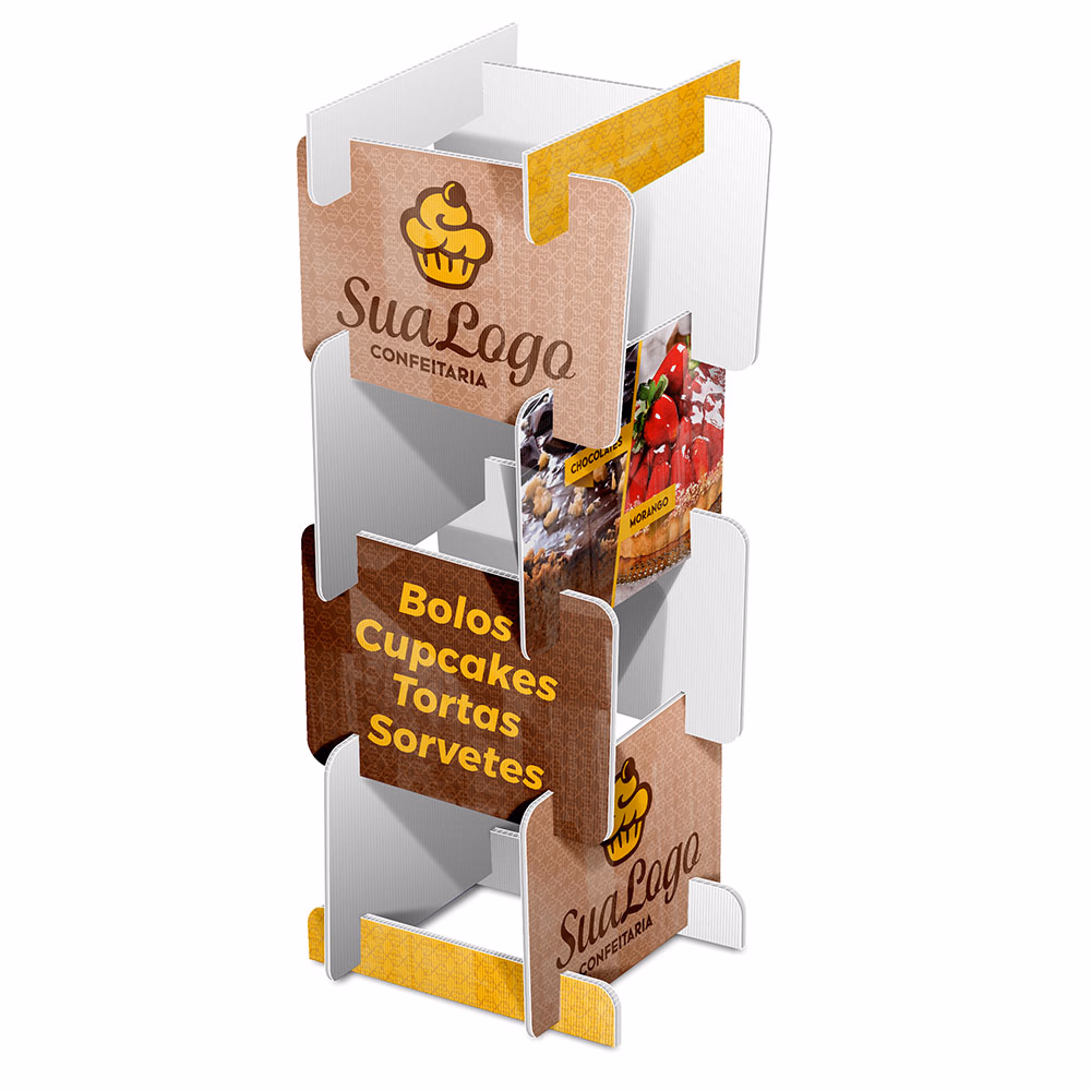 Totem quebra-cabeça em polionda personalizado